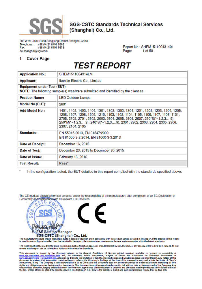 ISO 9001 Certificate